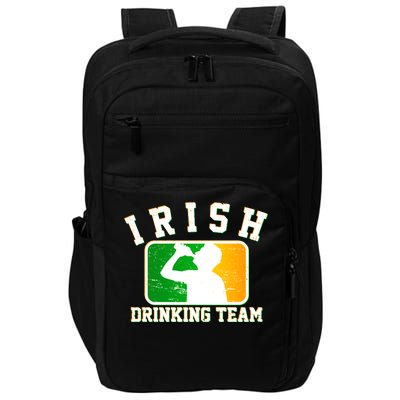 Irish Drinking Team Sports Logo Impact Tech Backpack