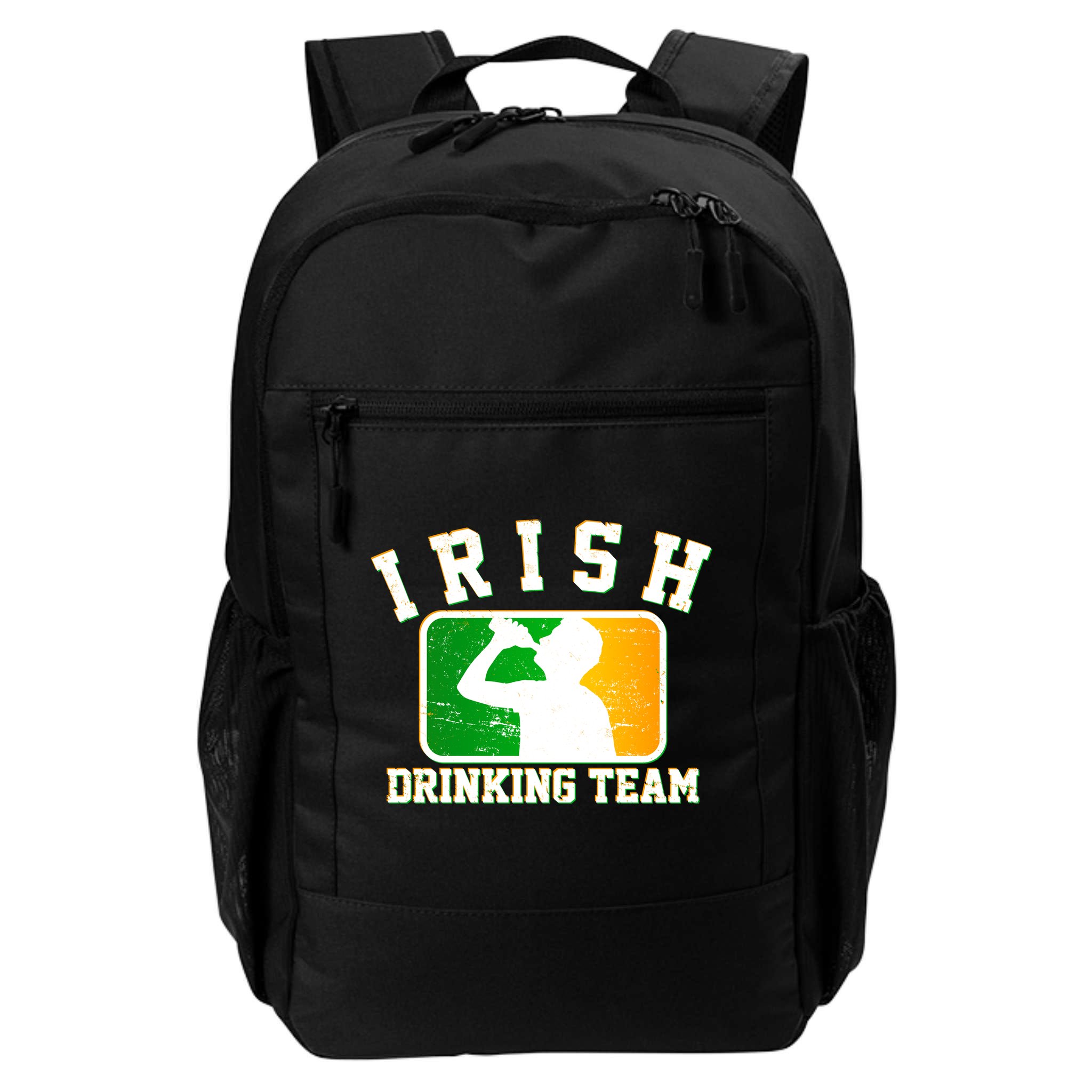 Irish Drinking Team Sports Logo Backpack