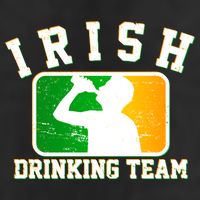 Irish Drinking Team Sports Logo Adult Drive Performance Visor
