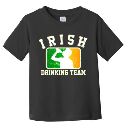 Irish Drinking Team Sports Logo Toddler T-Shirt