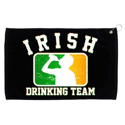 Irish Drinking Team Sports Logo Grommeted Golf Towel