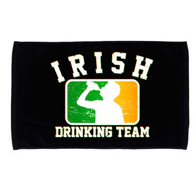 Irish Drinking Team Sports Logo Microfiber Hand Towel