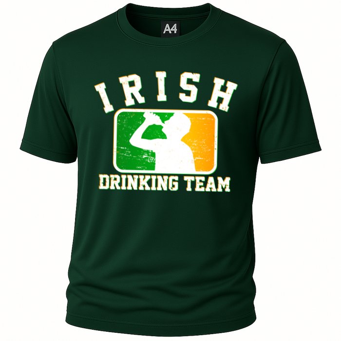 Irish Drinking Team Sports Logo Cooling Performance Crew T-Shirt