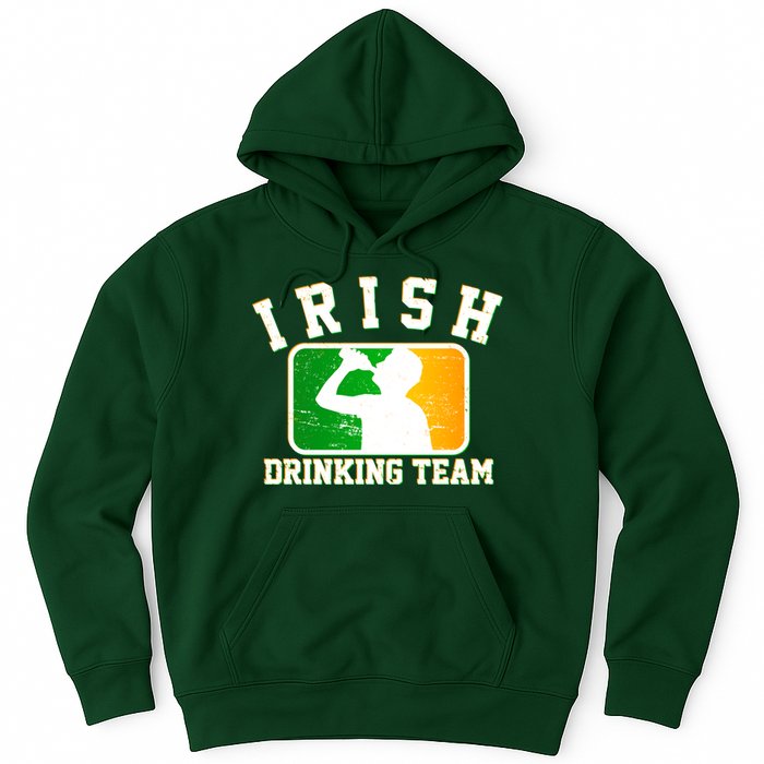 Irish Drinking Team Sports Logo Hoodie