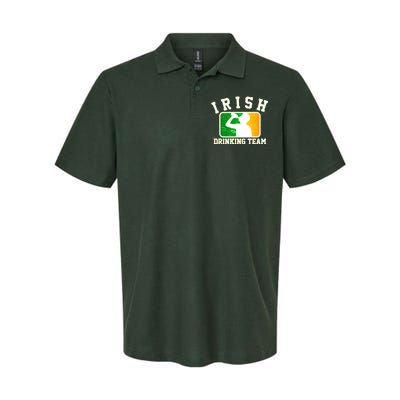 Irish Drinking Team Sports Logo Softstyle Adult Sport Polo