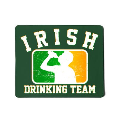 Irish Drinking Team Sports Logo Mousepad