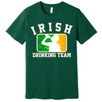 Irish Drinking Team Sports Logo Premium T-Shirt