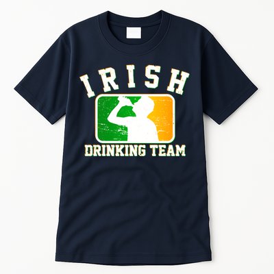 Irish Drinking Team Sports Logo Tall T-Shirt