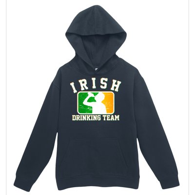 Irish Drinking Team Sports Logo Urban Pullover Hoodie