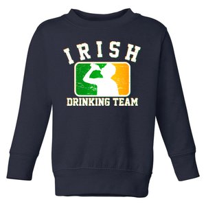 Irish Drinking Team Sports Logo Toddler Sweatshirt