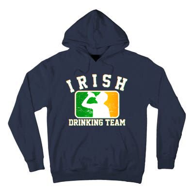 Irish Drinking Team Sports Logo Tall Hoodie