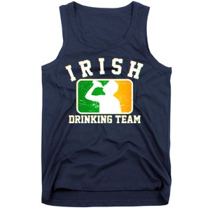 Irish Drinking Team Sports Logo Tank Top