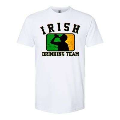 Irish Drinking Team Sports Logo Softstyle CVC T-Shirt