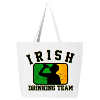 Irish Drinking Team Sports Logo 25L Jumbo Tote