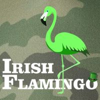 Irish Flamingo Legacy Tie Dye Trucker Hat