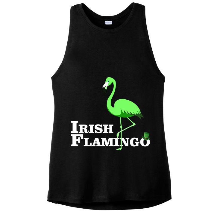 Irish Flamingo Ladies PosiCharge Tri-Blend Wicking Tank