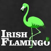 Irish Flamingo 7 Panel Mesh Trucker Snapback Hat