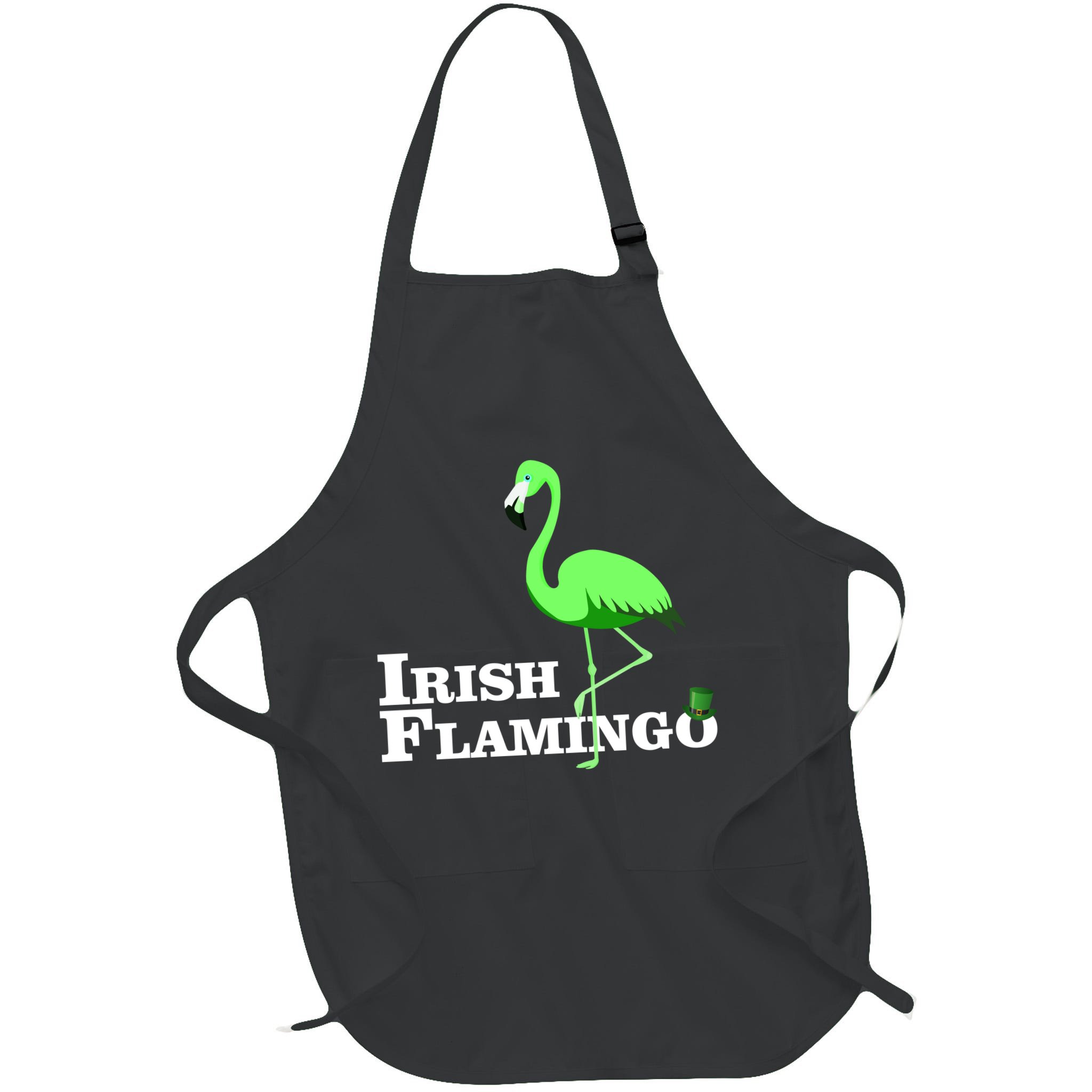 Irish Flamingo Apron