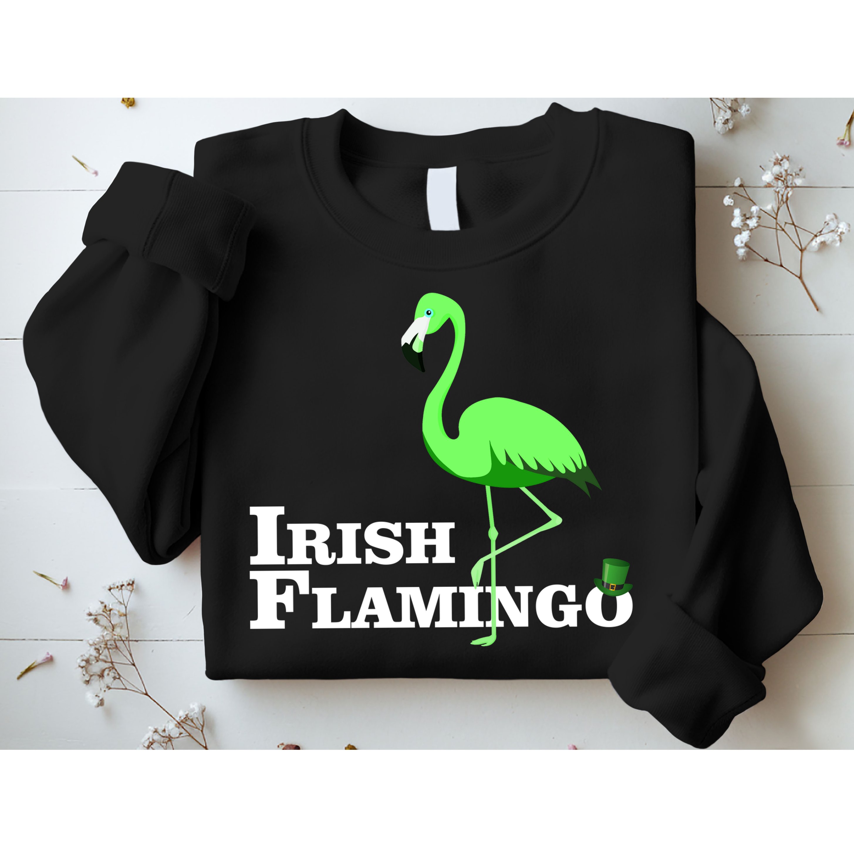 Irish Flamingo Sweatshirt