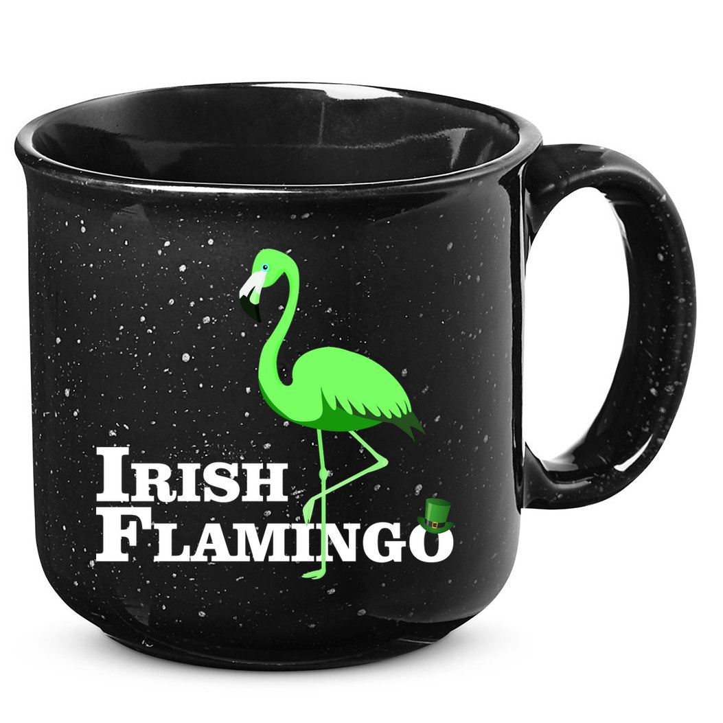 Irish Flamingo 15oz Campfire Ceramic Mug