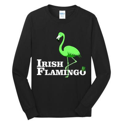 Irish Flamingo Tall Long Sleeve T-Shirt