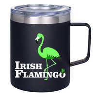 Irish Flamingo 12oz Stainless Steel Coffee Mug