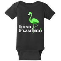 Irish Flamingo Baby Bodysuit