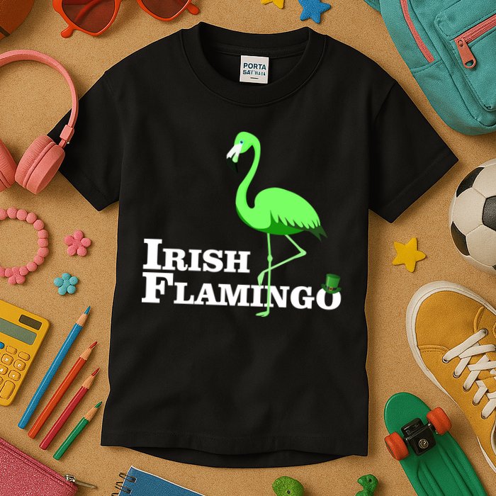 Irish Flamingo Kids T-Shirt