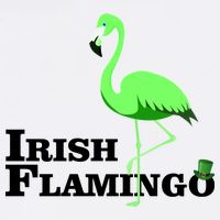 Irish Flamingo Garment-Dyed Sweatshirt