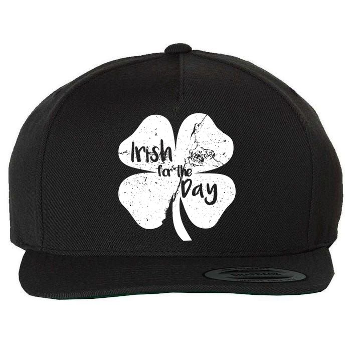 Irish For The Day Wool Snapback Cap
