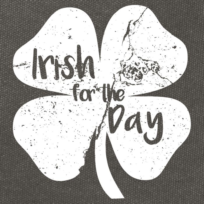 Irish For The Day Cotton Canvas Backpack