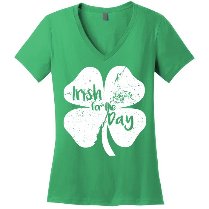 Irish For The Day Women's V-Neck T-Shirt