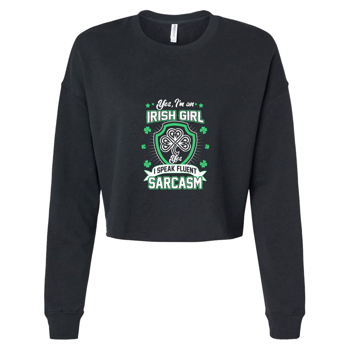 Irish Girl I Speak Fluent Sarcasm Cool Comfort Performance Bucket Hat