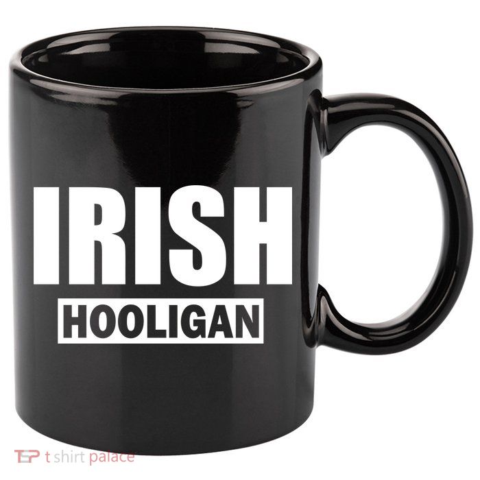 Irish Hooligan 11oz C Handle Ceramic Mug