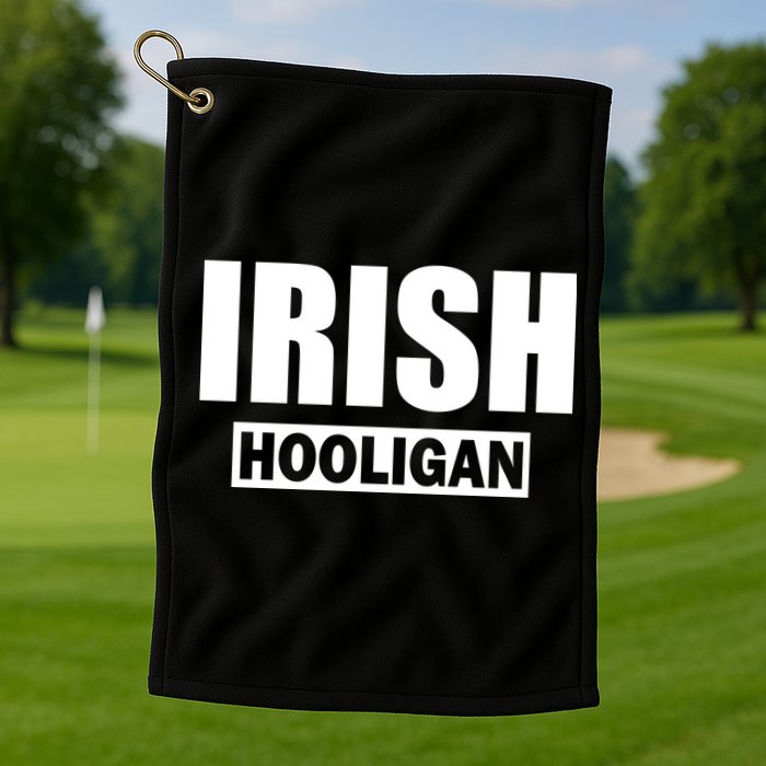 Irish Hooligan Golf Towel