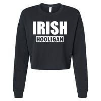 Irish Hooligan Cropped Pullover Crew