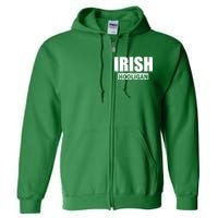 Irish Hooligan Full Zip Hoodie