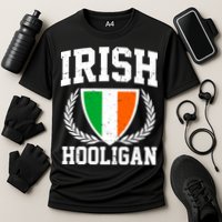 Irish Hooligan Funny St. Paddy's Day Cooling Performance Crew T-Shirt