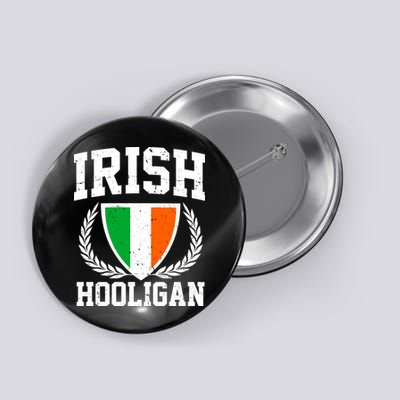 Irish Hooligan Funny St. Paddy's Day Button