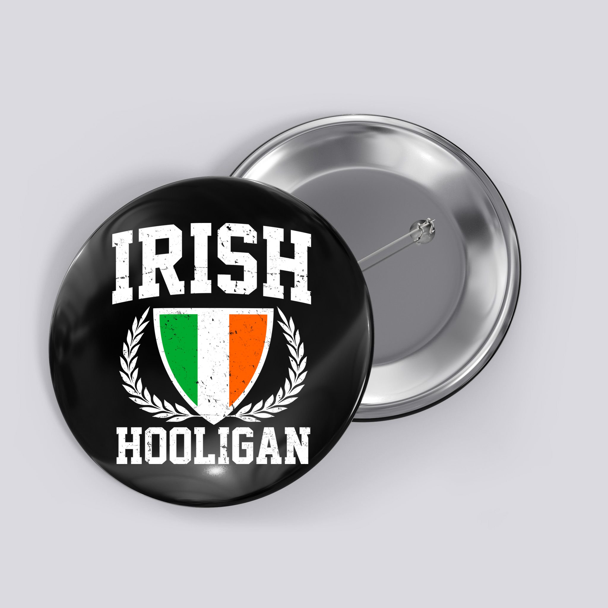 Irish Hooligan Funny St. Paddy's Day Button