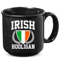 Irish Hooligan Funny St. Paddy's Day 15oz Campfire Ceramic Mug