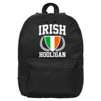 Irish Hooligan Funny St. Paddy's Day 16 in Basic Backpack