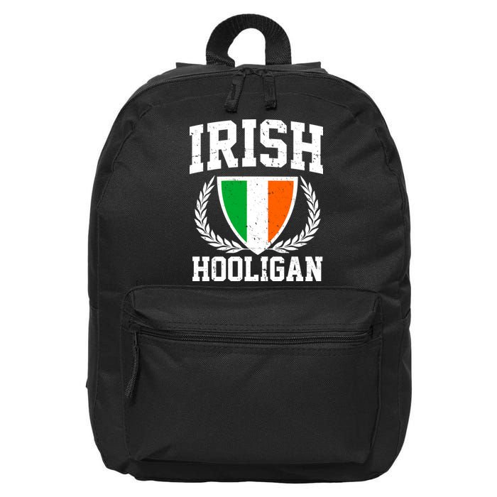 Irish Hooligan Funny St. Paddy's Day 16 in Basic Backpack