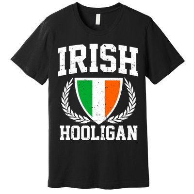 Irish Hooligan Funny St. Paddy's Day Premium T-Shirt