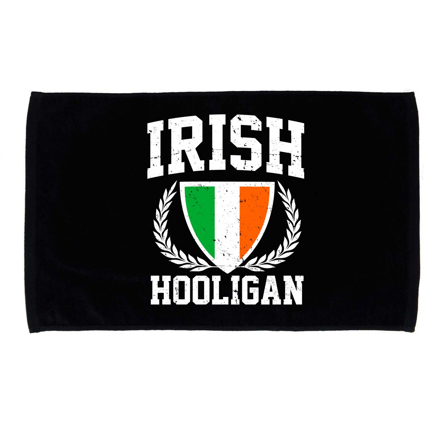 Irish Hooligan Funny St. Paddy's Day Microfiber Hand Towel