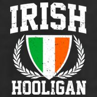 Irish Hooligan Funny St. Paddy's Day Microfiber Hand Towel