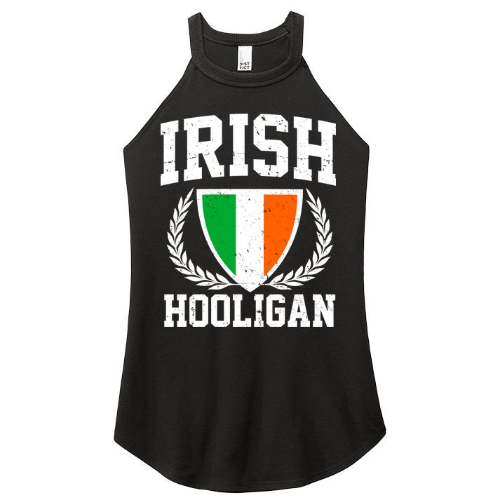 Irish Hooligan Funny St. Paddy's Day Women's Perfect Tri Rocker Tank