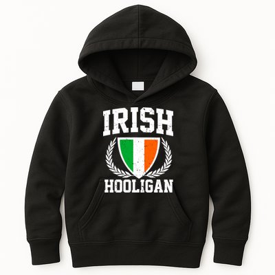 Irish Hooligan Funny St. Paddy's Day Kids Hoodie