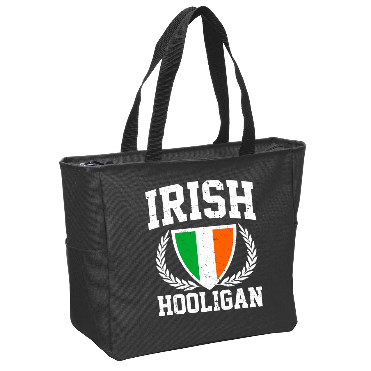Irish Hooligan Funny St. Paddy's Day Zip Tote Bag