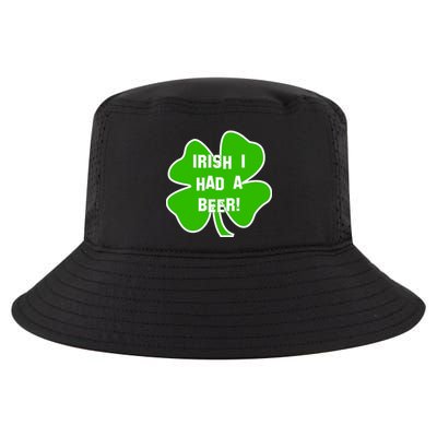 Irish I Had A Beer Clover St. Patrick's Day Cool Comfort Performance Bucket Hat